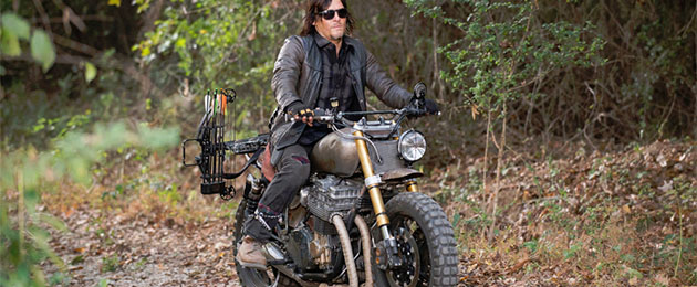 daryl walking death bike