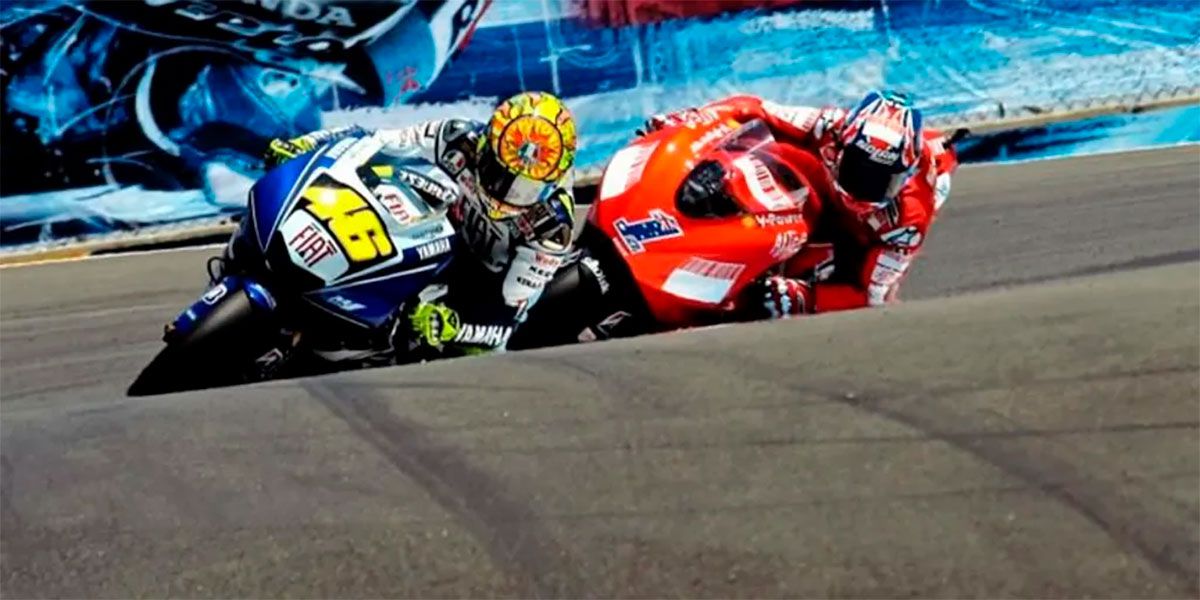 valentino rossi laguna seca