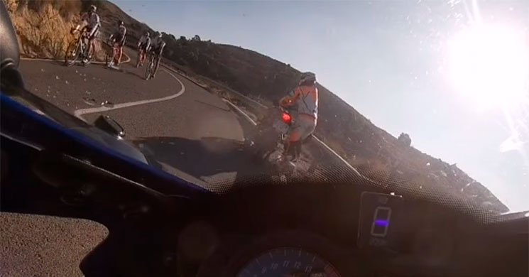 accidente ciclistas