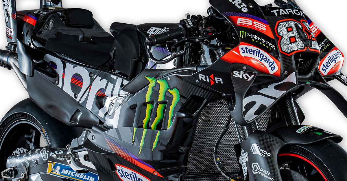 aprilia monster energy