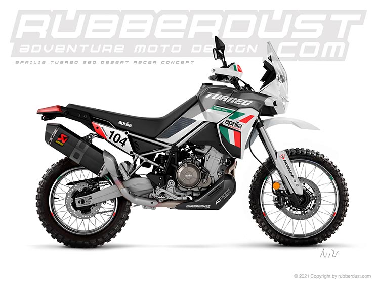 aprilia tuareg 660 rallye