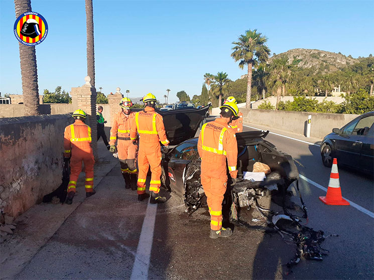 accidente aron canet