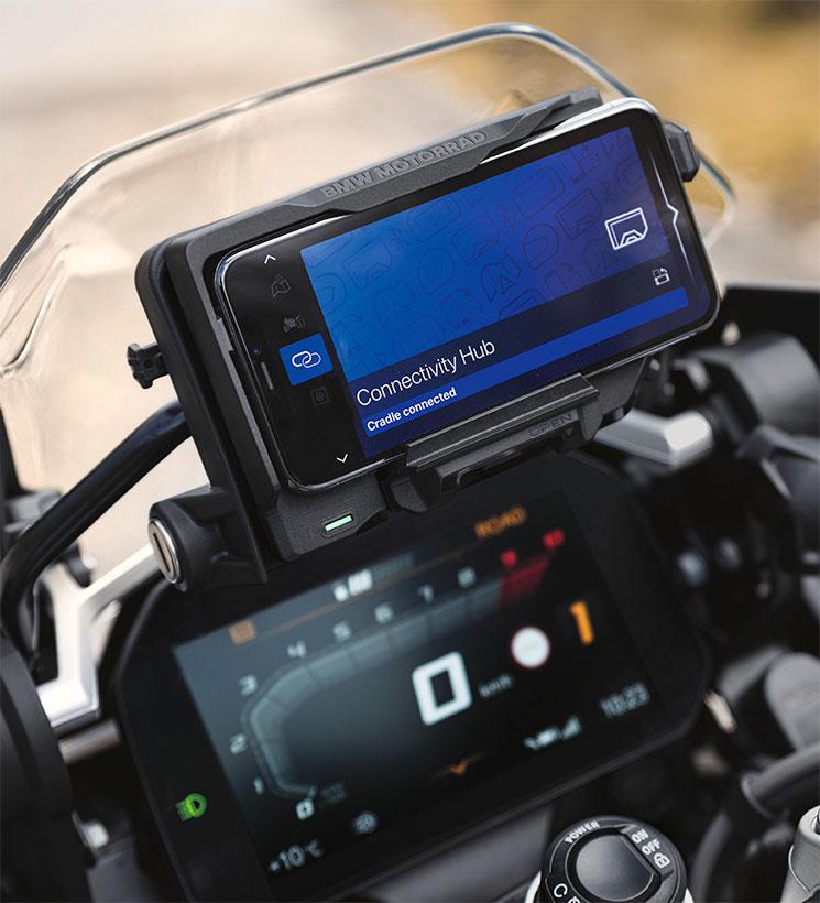 Bmw connected ride cradle