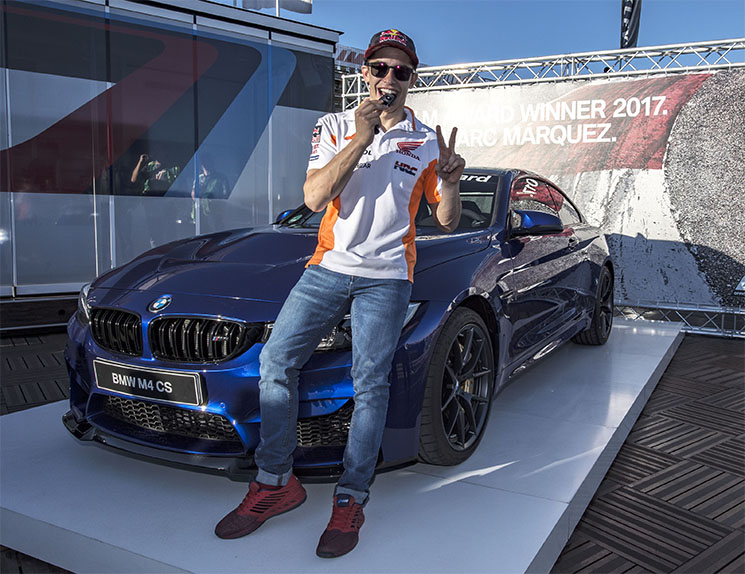 marc marquez bmw m4 cs