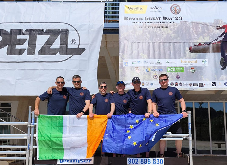 bomberos irlandeses