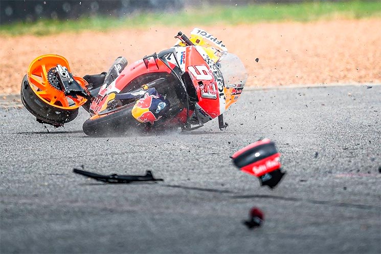 caida marc marquez tailandia buriram