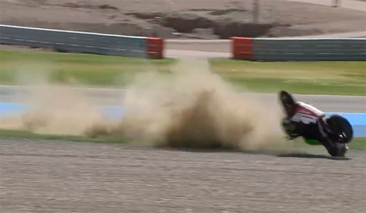 caida jonathan rea