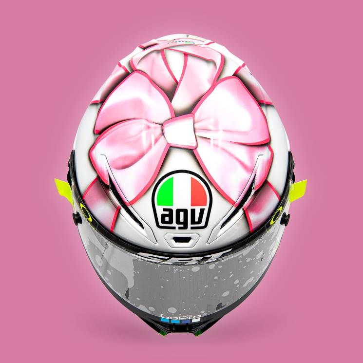Casco-Valentino-Rossi-lazo-rosa-misano-2021