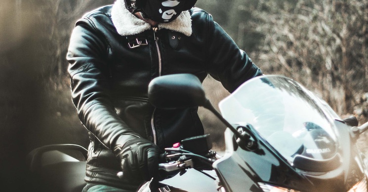 Chaqueta de moto invierno