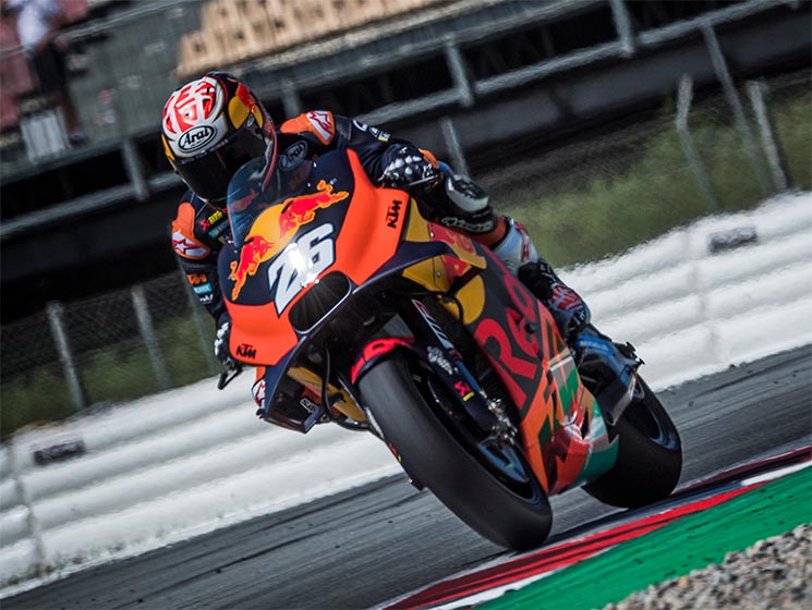 Dani Pedrosa KTM Test Catalunya