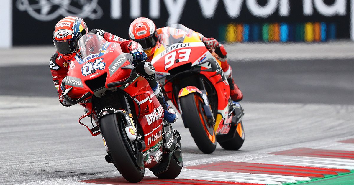 dovizioso austria marquez