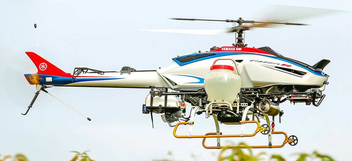 yamaha fazer dron