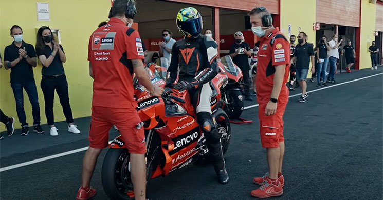 expérience ducati motogp