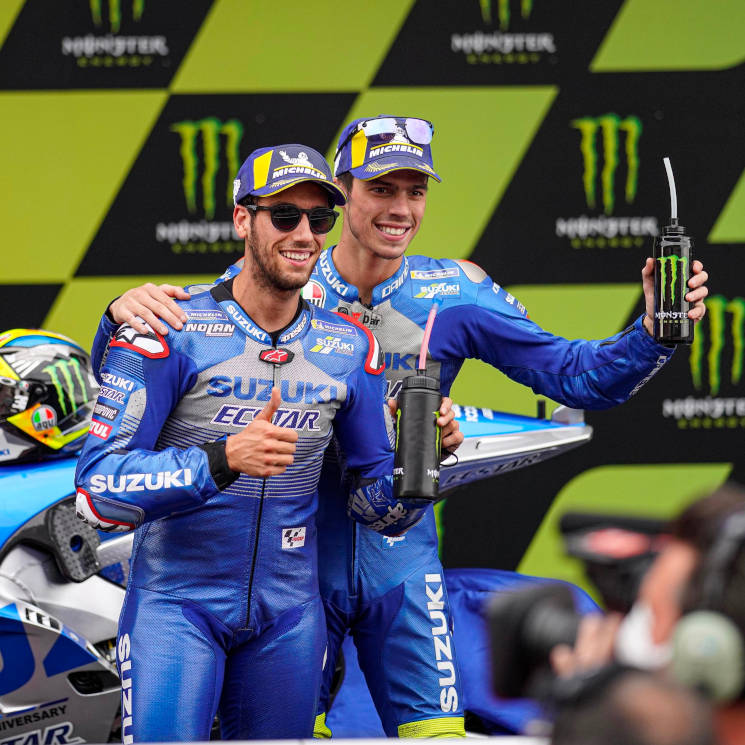 Joan Mir y Alex Rins