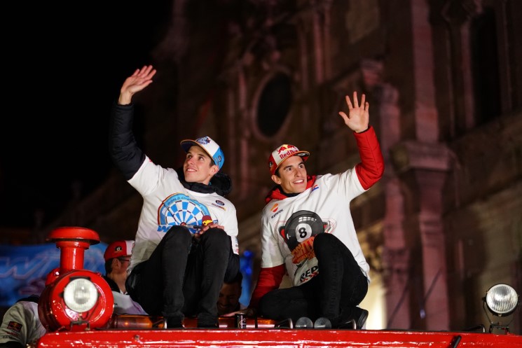 fiesta alex marc marquez cervera