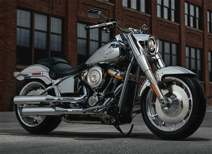 HarleyFatBoyGrayGhost