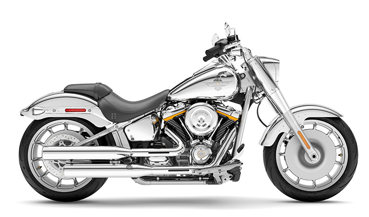 HarleyFatBoyGrayGhost