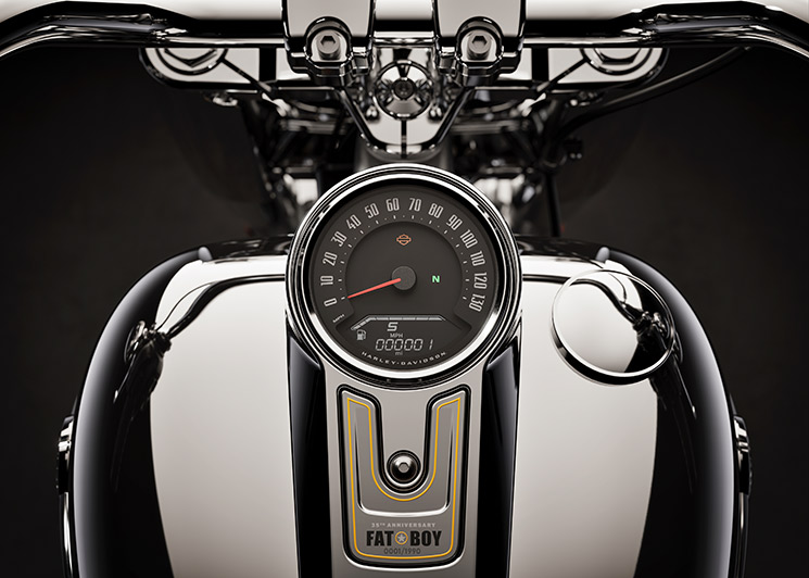 HarleyFatBoyGrayGhost