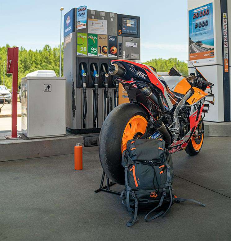 honda marc marquez camino de santiago