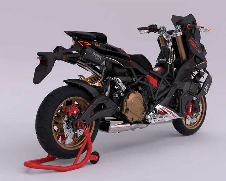 Italjet Dragster 700 Twin