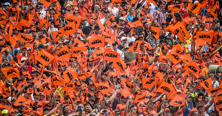 KTM Fan Tribune