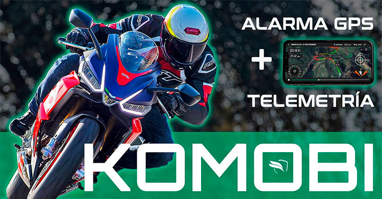 Vídeo) Prueba a fondo KOMOBI PRO: Antirrobo GPS más telemetría en tu moto