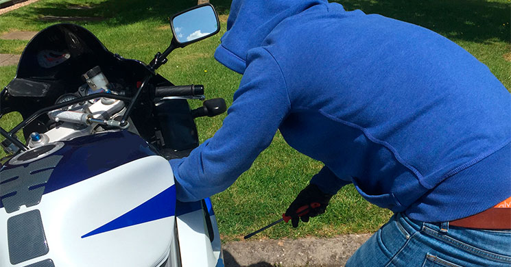 ladron de motos