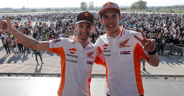 marc marquez dani pedrosa