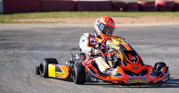 bosque Acostumbrados a espina Vídeo) Marc y Alex Márquez aparcan sus motos para pasarse a los karts de  competición