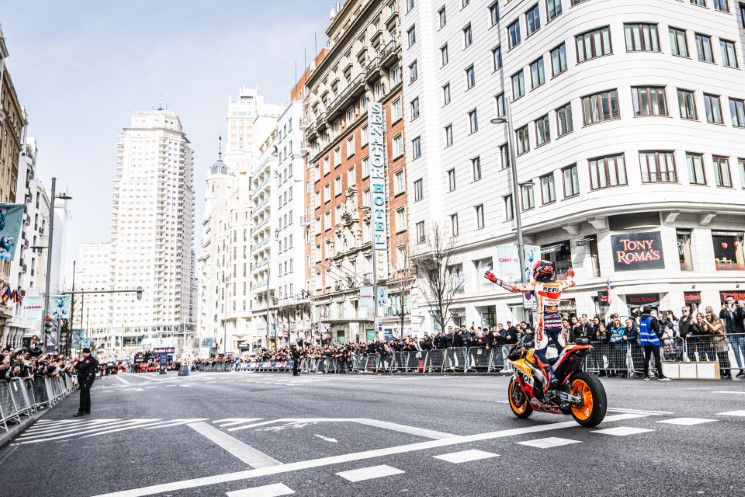 marc marquez madrid gran via