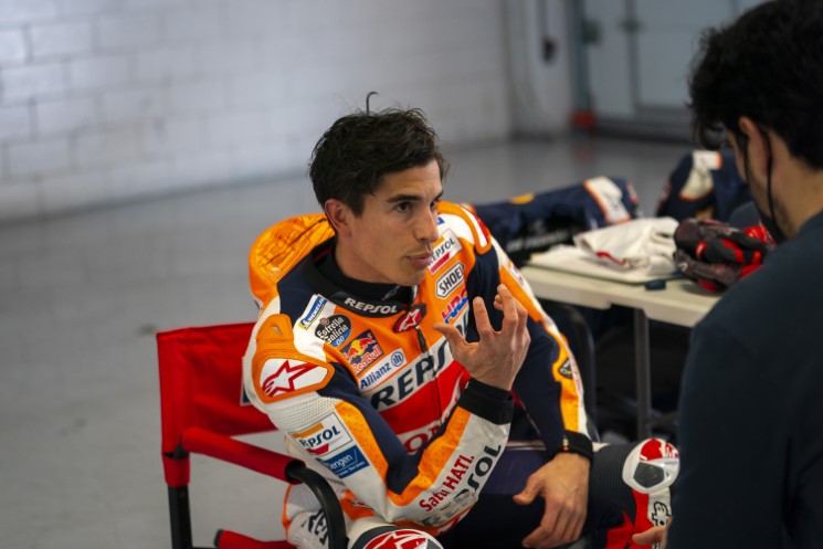 MarquezTestMontmeloRC213VS