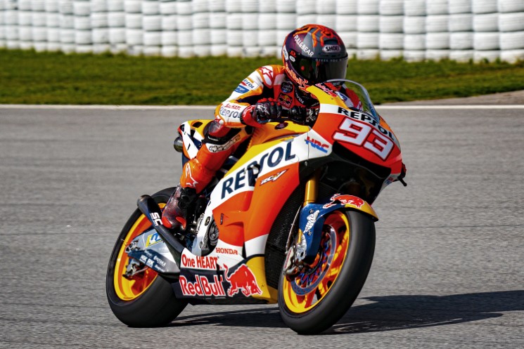MarquezTestMontmeloRC213VS