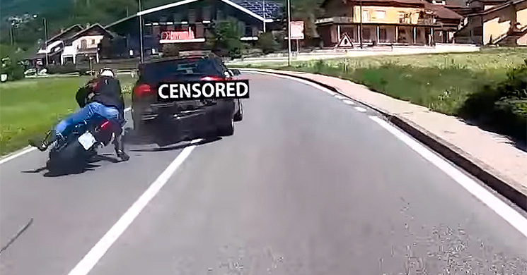 accidente moto coche