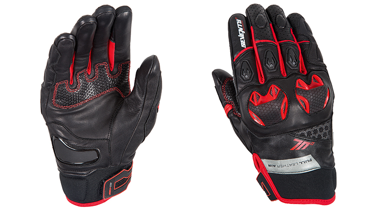 GUANTES SD-N14 VERANO NAKED HOMBRE NEGRO/GRIS MT HELMETS 