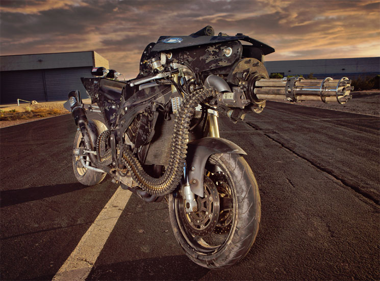 Tailgunner Dillion Aero M134X High Speed Interceptor