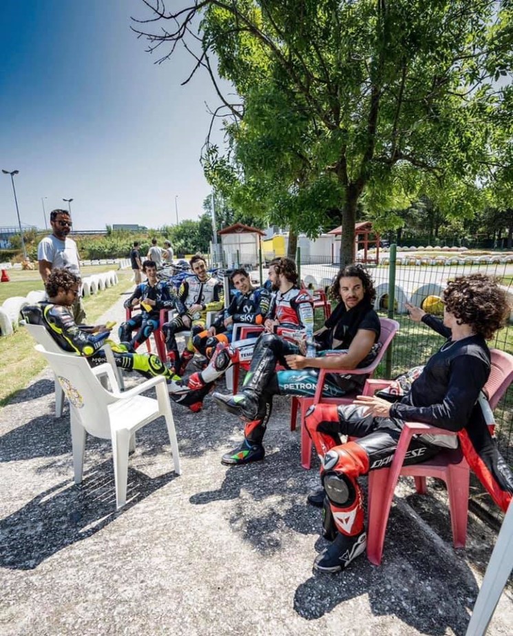 Valentino-Rossi-Training