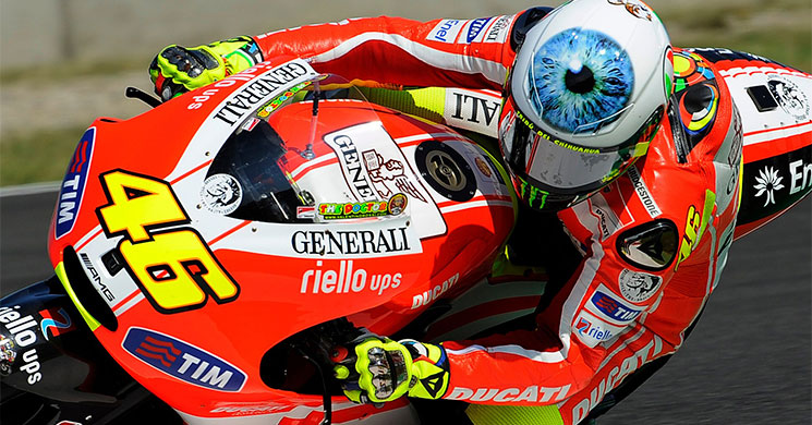 Ducati valentino rossi sales