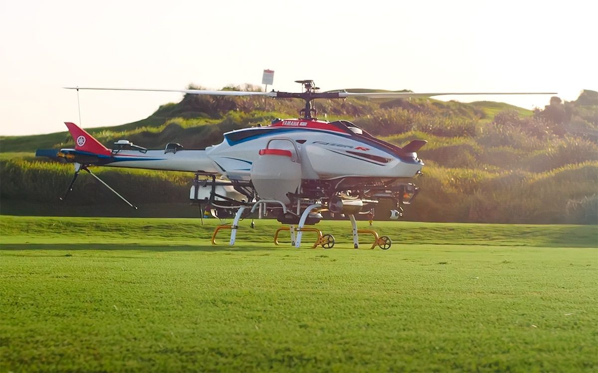yamaha fazer dron