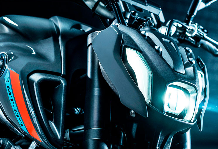 yamaha mt07 2021 faro