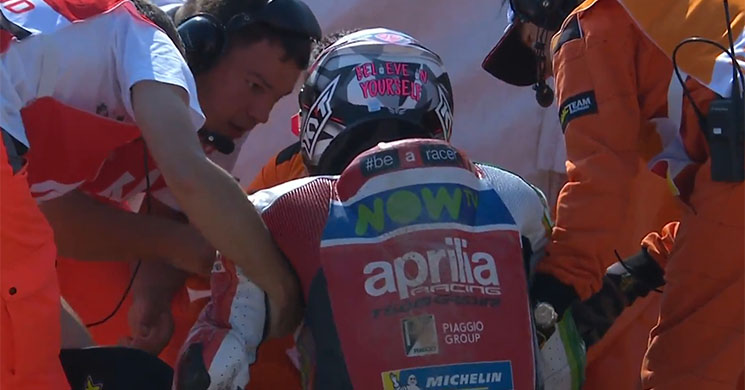 caida aleix espargaro