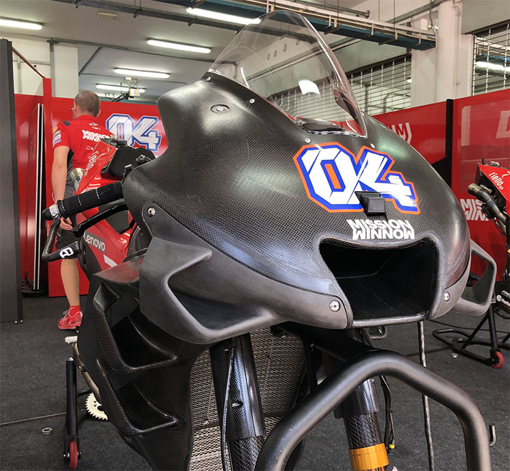 carenado ducati 2019