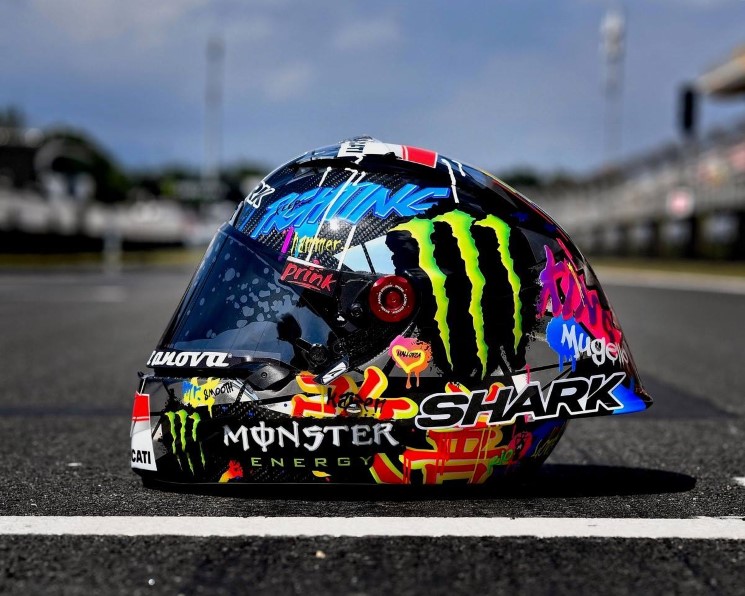 casco graffiti jorge lorenzo