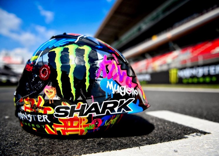 casco graffiti jorge lorenzo