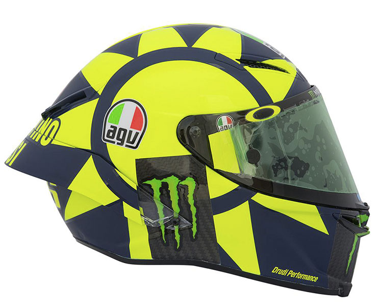 Casco rossi sol top y luna