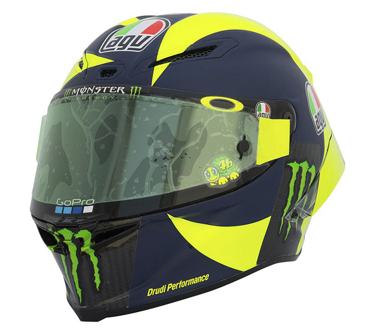 Valentino Rossi explica el origen diseño su AGV Soleluna 2018