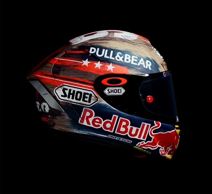 casco marc marquez austin 2019