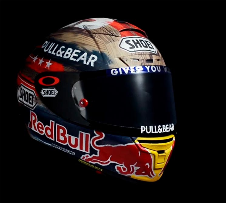 casco marc marquez austin 2019