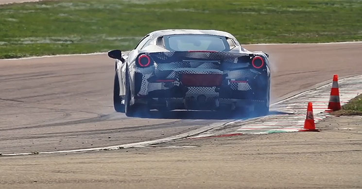 rossi ferrari 488 pista