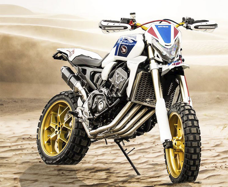 Мотоцикл honda africa