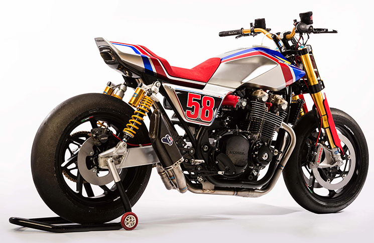 Honda CB1100 TR Concept: espectacular homenaje a Marco Simoncelli